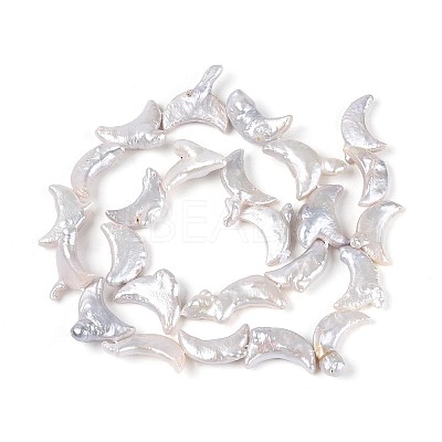 Natural Baroque Keshi Pearl Beads Strands PEAR-N020-P06-01B-1