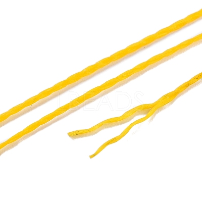 2-Ply Round Waxed Cotton Thread Cords YC-T004-01A-01-1