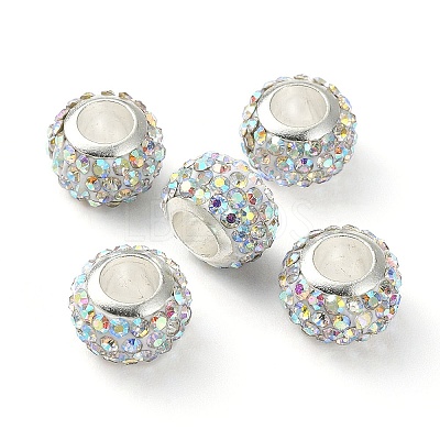 304 Stainless Steel European Beads CPDL-YW0001-01-1