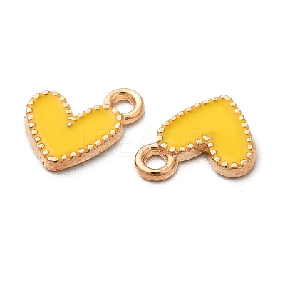 Alloy Enamel Charms FIND-G055-20G-02-1