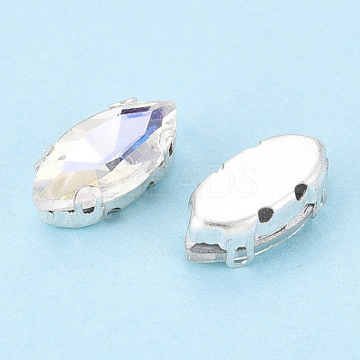 Sew on Rhinestone Montee Beads KK-T071-02A-1