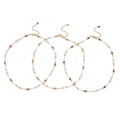 Natural Malaysia Jade Necklaces NJEW-JN05339-1