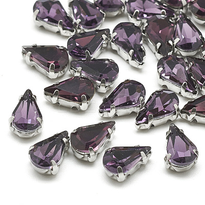 Sew on Rhinestone RGLA-T035-5x8mm-17-1