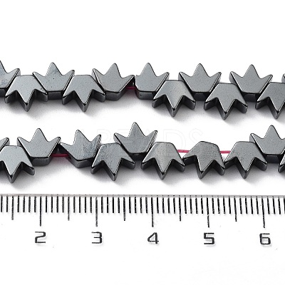 Synthetic Non-Magnetic Hematite Beads Strands G-H303-B22-1