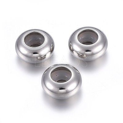 201 Stainless Steel Beads STAS-O110-12P-E-1