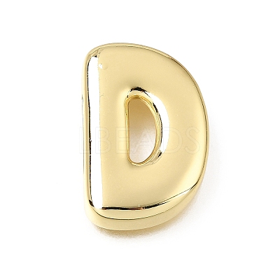 Brass Slide Charms KK-Z163-01G-D-1