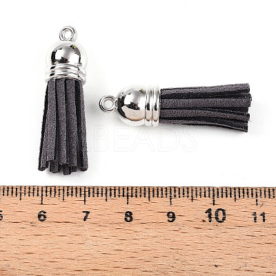 Faux Suede Tassel Pendant Decorations X-FIND-T002-A32-1