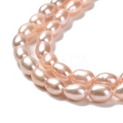 Natural Cultured Freshwater Pearl Beads Strands PEAR-E016-130-1