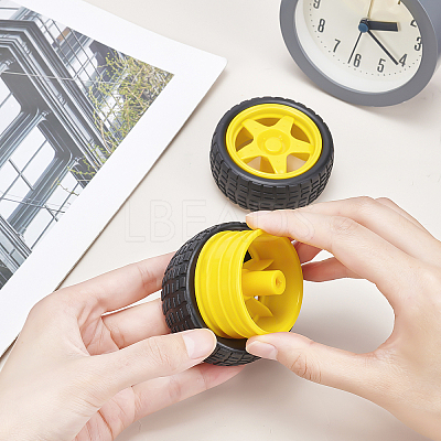 PVC Wheel Robot Toy Accessories FIND-GA0001-18-1
