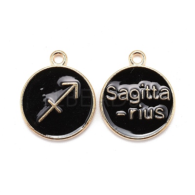 Alloy Enamel Pendants LS-ENAM-S124-01A-08F-1