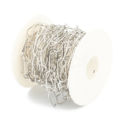 Tarnish Resistant 304 Stainless Steel Cable Chain STAS-B020-02P-1