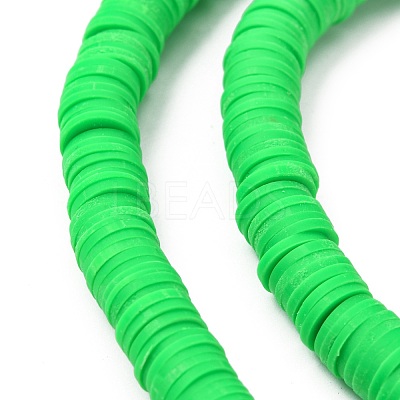 Handmade Polymer Clay Beads Strands CLAY-R089-8mm-Q071-1