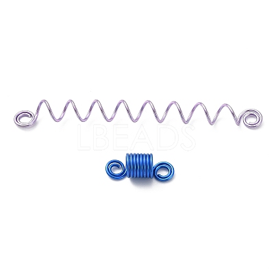 Aluminum Hair Coil Cuffs ALUM-S012-M-1