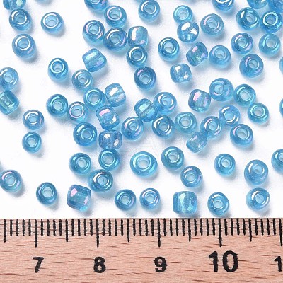 Round Glass Seed Beads SEED-A007-4mm-163-1