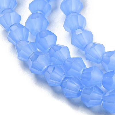 Imitation Jade Glass Beads Strands EGLA-A039-J4mm-D04-1