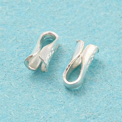925 Sterling Silver Cord End STER-Q191-06A-S-1