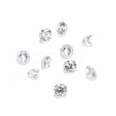 Cubic Zirconia Cabochons ZIRC-M002-3mm-007-A-1