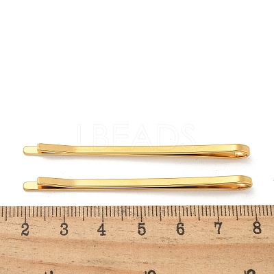 Ion Plating(IP) 304 Stainless Steel Hair Bobby Pins M043-01G-1