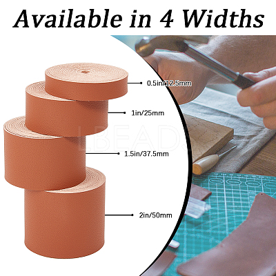 2M Flat Microfiber Imitation Leather Cord FIND-WH0420-75D-04-1