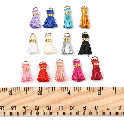 20Pcs Handmade Polycotton(Polyester Cotton) Tassel Decorations FIND-FS0003-27A-1