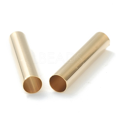 Brass Tube Beads LS-KK-Y003-73H-G-1