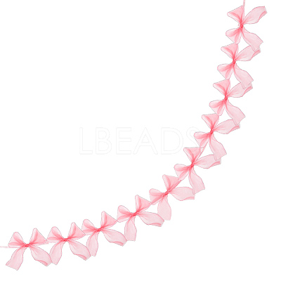 1Pc Polyester Bowknot Hanging Banners FEPA-CP0001-03-1