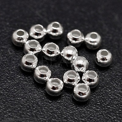 925 Sterling Silver Beads STER-F012-01E-1