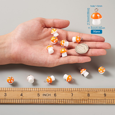 Plastic Pendants KY-TA0001-15F-1