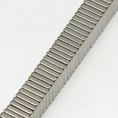Electroplate Non-magnetic Synthetic Hematite Heishi Beads Strands X-G-J171A-4x4mm-02-1