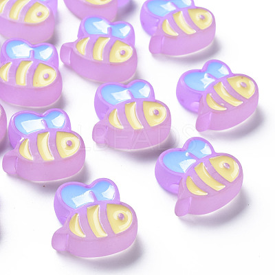 Transparent Acrylic Beads MACR-S374-06B-03-1