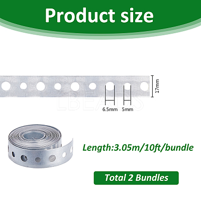Iron Tape Rolls FIND-WH0148-155-1