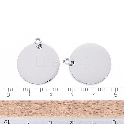 Anti-Tarnish 304 Stainless Steel Pendants X-STAS-I311-32H-P-1