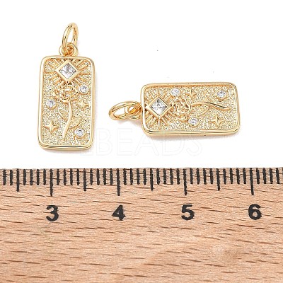 SHEGRACE Valentine's Day Brass Clear Cubic Zirconia Pendants XGRQ3K868-551G-1