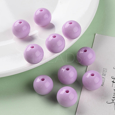 Opaque Acrylic Beads X-MACR-S370-C16mm-A03-1