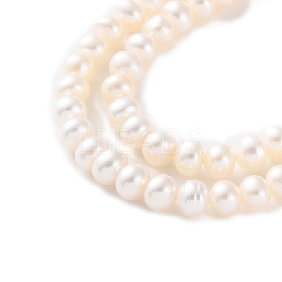 Natural Cultured Freshwater Pearl Beads Strands PEAR-I007-02E-03C-1