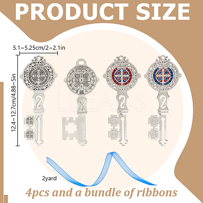 Tibetan Styles Alloy Big Pendants FIND-DR0002-13-1