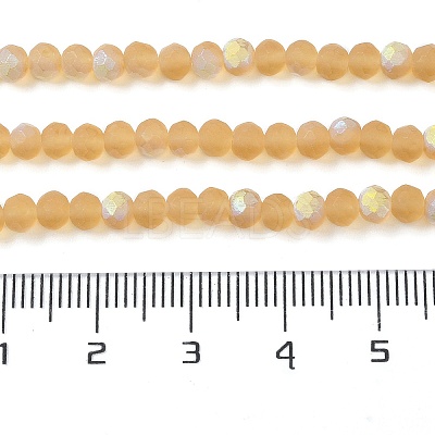 Transparent Glass Beads Strands EGLA-A044-T2mm-MB23-1