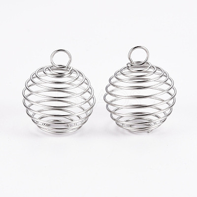 Iron Wire Pendants IFIN-R231-20mm-P-1