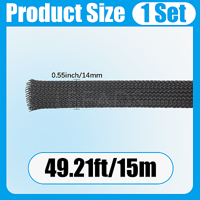 15M Flexible PET Cable Wrap Cord Protector OCOR-CL0001-04D-1
