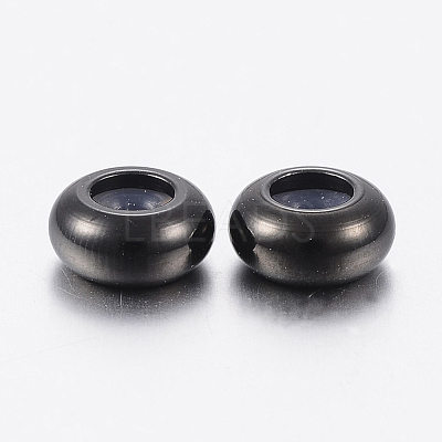 202 Stainless Steel Beads STAS-F148-9mm-07B-1
