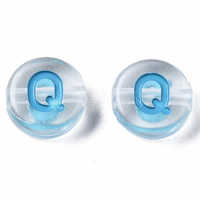 Transparent Clear Acrylic Beads MACR-N008-56Q-1