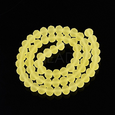 Transparent Glass Beads Strands LS-EGLA-A044-T8mm-MD29-1
