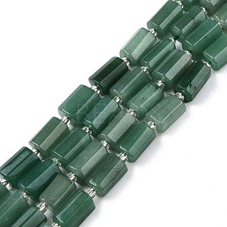 Natural Green Aventurine Beads Strands X-G-N327-06B-1