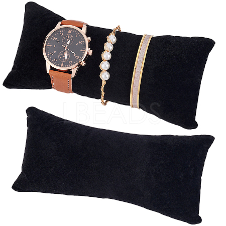 2Pcs Velvet Watch Pillow Jewelry Displays ODIS-BBC0001-07B-1