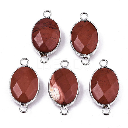 Natural Red Jasper Links/Connectors G-T131-102-22-1