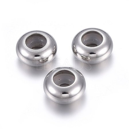 201 Stainless Steel Beads STAS-O110-12P-E-1