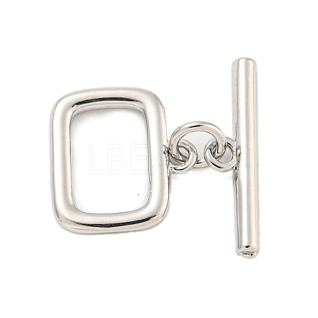 Brass Toggle Clasps KK-A223-19P-1