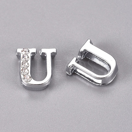 Alloy Slide Charms PALLOY-WH0066-21U-1
