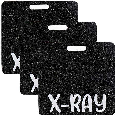 Acrylic Big Pendants MACR-WH20001-10A-1
