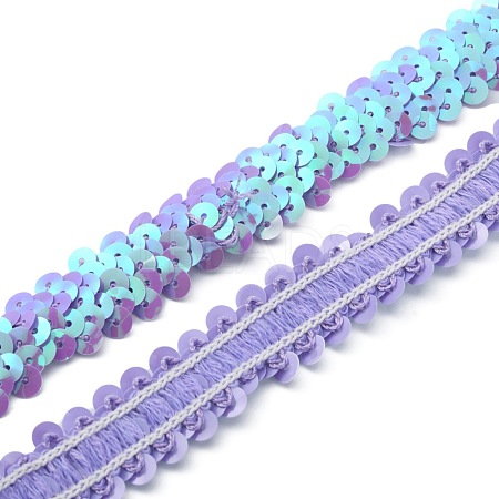 Yarn Lace Trims SRIB-WH0011-036D-1